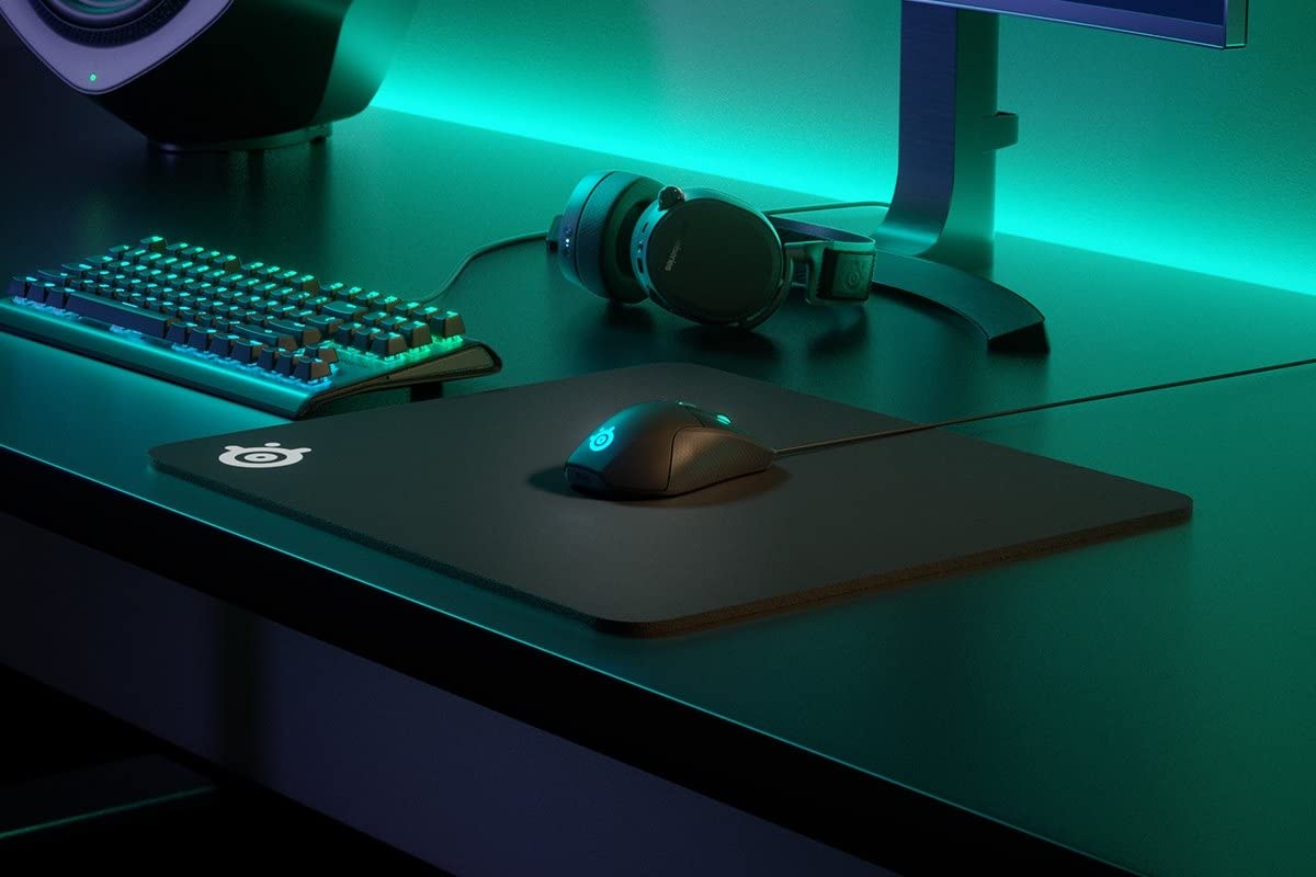 SteelSeries QcK Heavy - Large - Gaming Mouse Pad - Extra Thick Non-Sip Rubber Pad - Exslusive