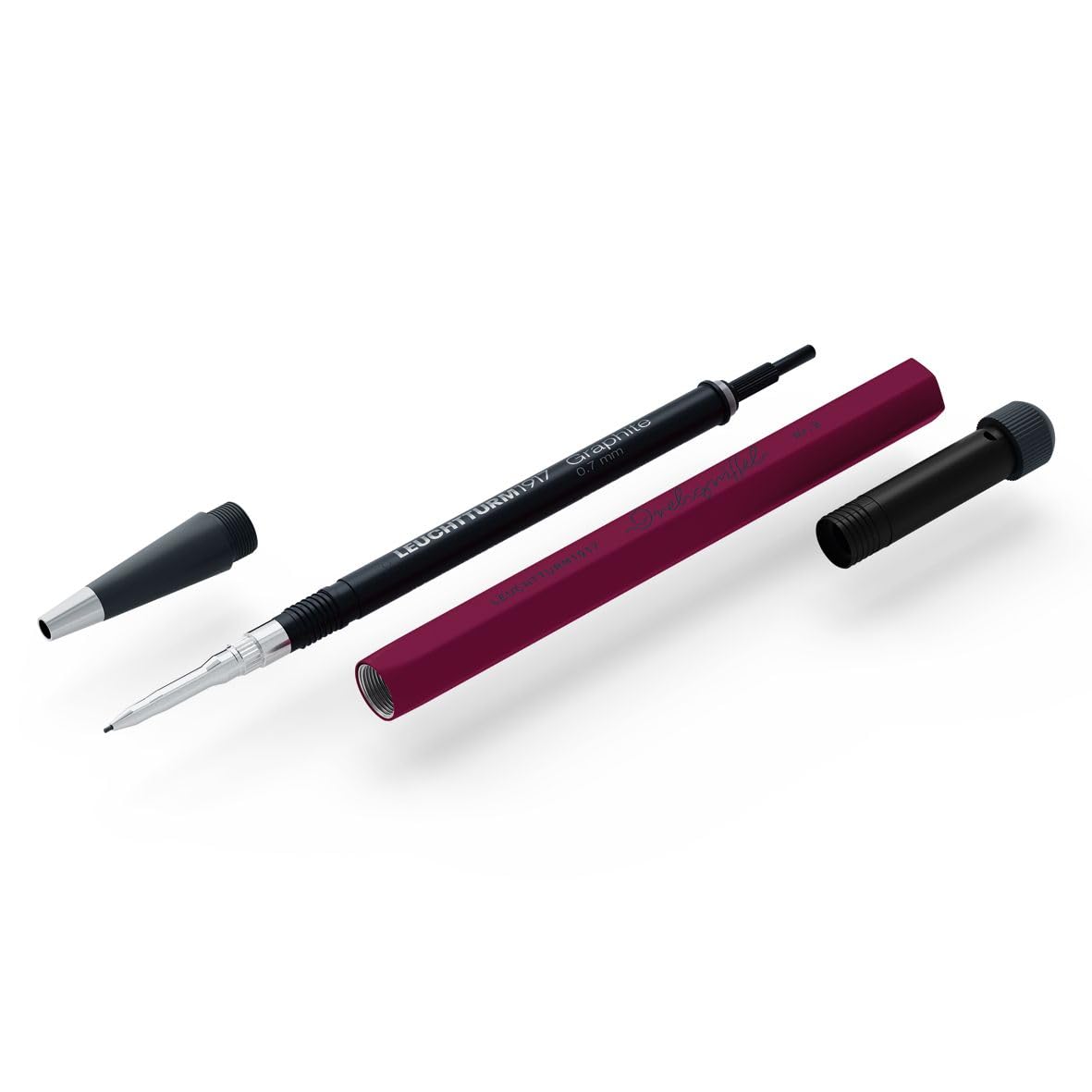 LEUCHTTURM1917 - Drehgriffel Mechanical Pencil - Refillable Writing Stylus with 0.7 mm HB Graphite