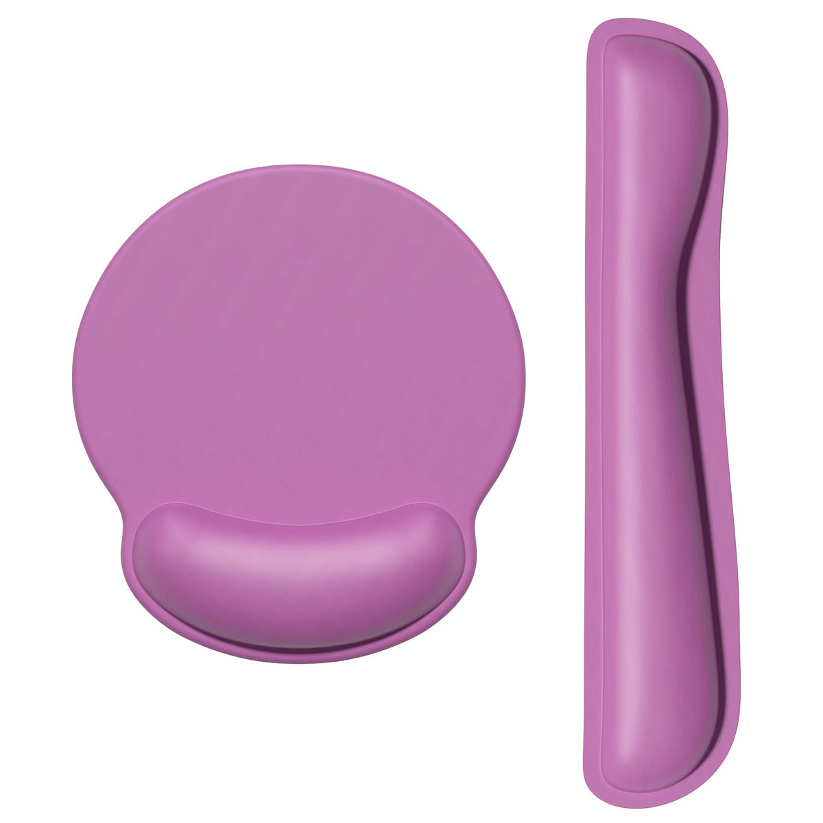 Dapesuom Keyboard Wrist Rest and Mouse Pad with Wrist Support, Cute Memory Foam Cushion for