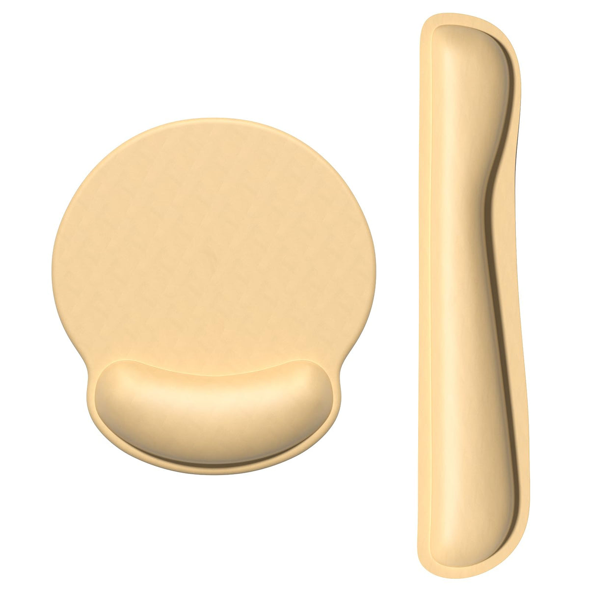 Dapesuom Keyboard Wrist Rest and Mouse Pad with Wrist Support, Cute Memory Foam Cushion for