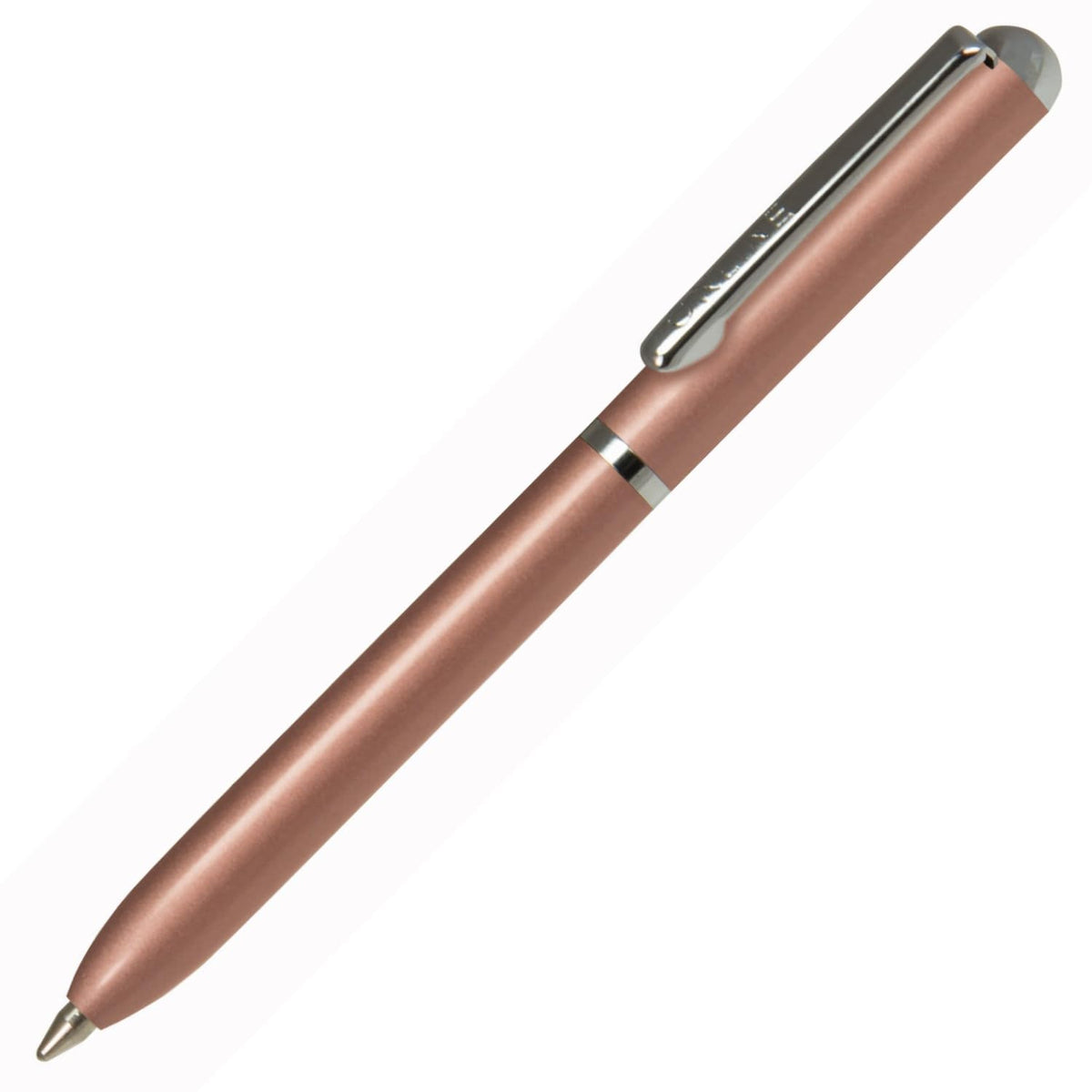 Online mini twist ballpoint pen Rosegold with metal clip │ standard pen refill │ small pens for the