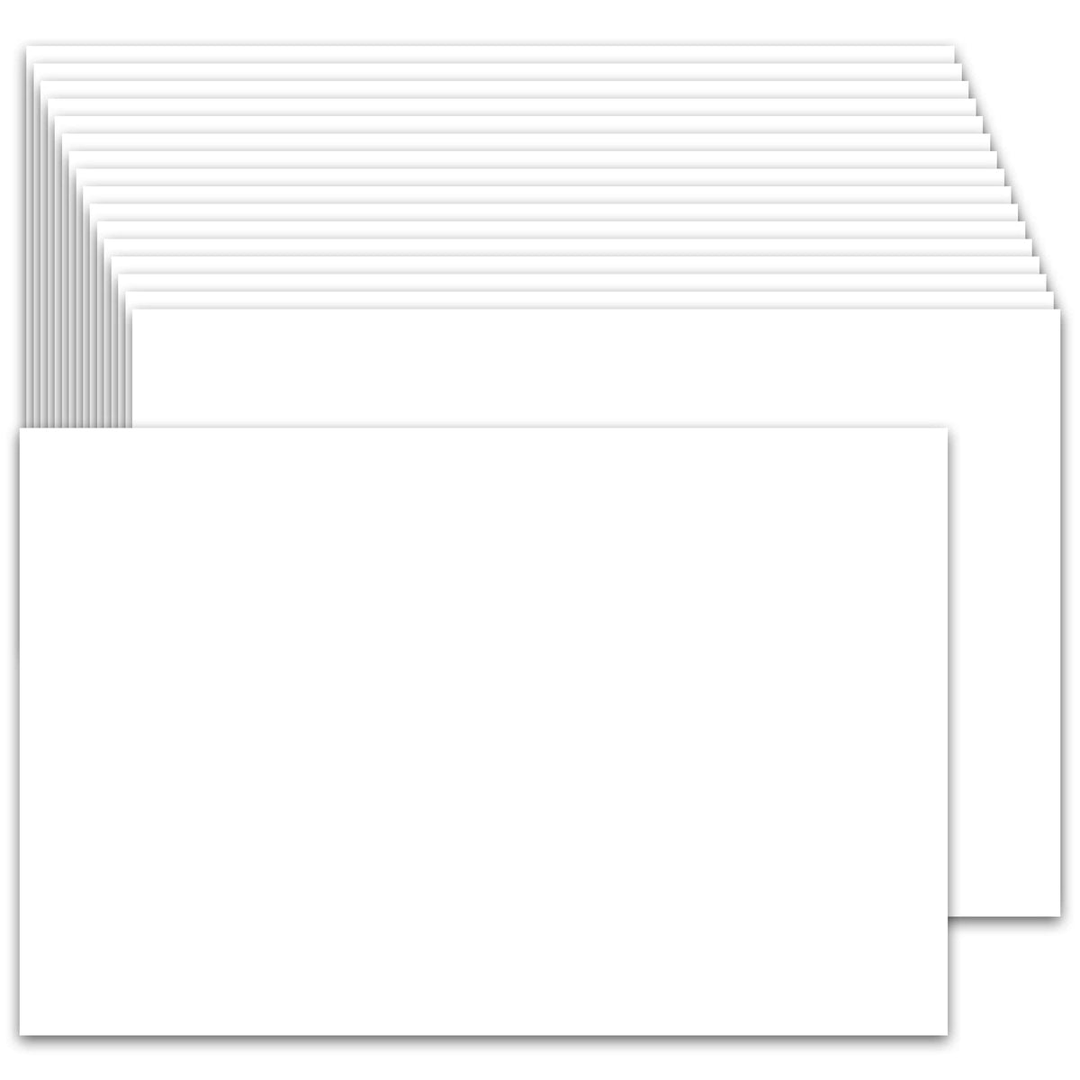 400 Pack 4x6 White Cardstock Paper, 80 Lb Blank Index Cards