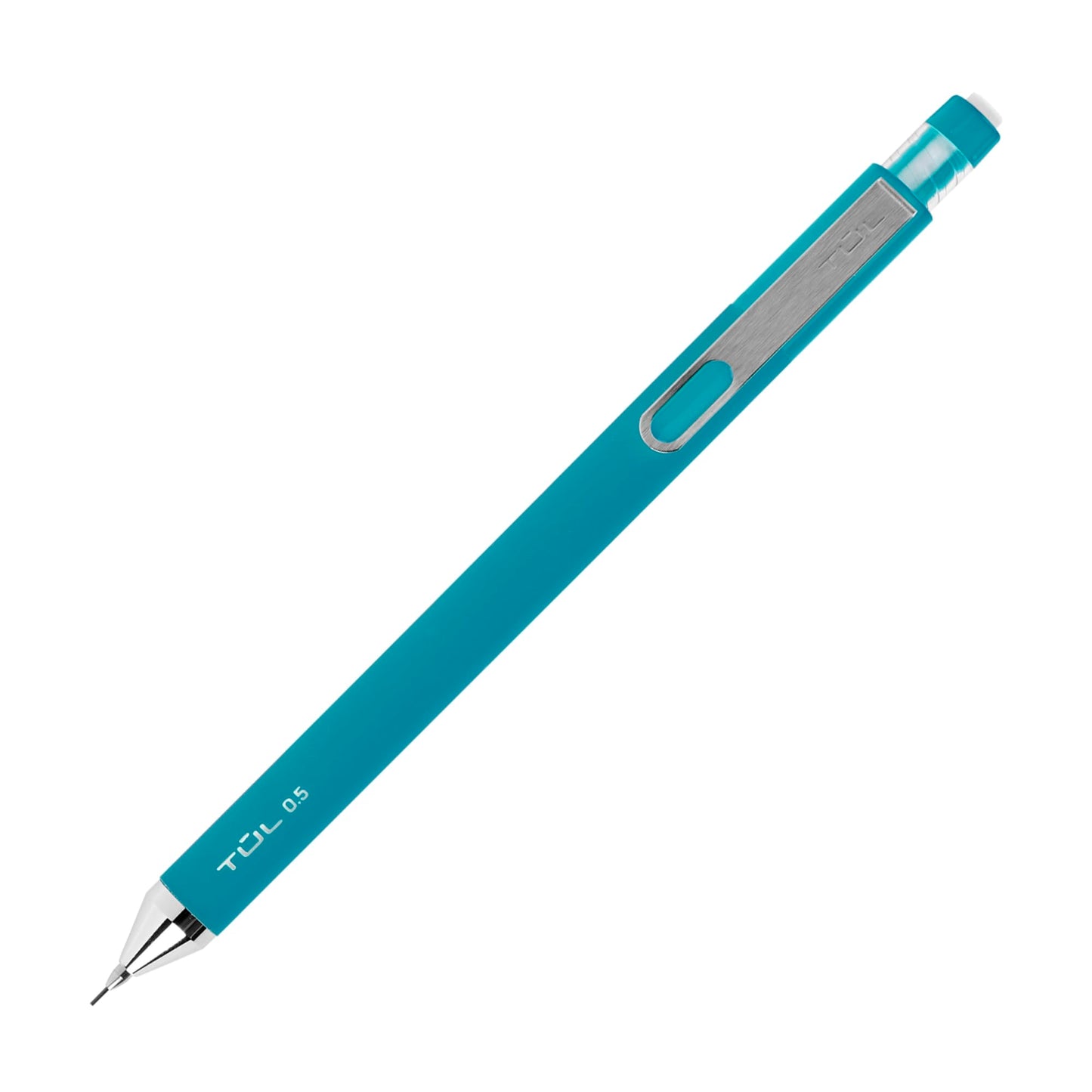 TUL® Mechanical Pencils, 0.7 mm, Teal/Pink Barrels, Pack Of 2 Pencils