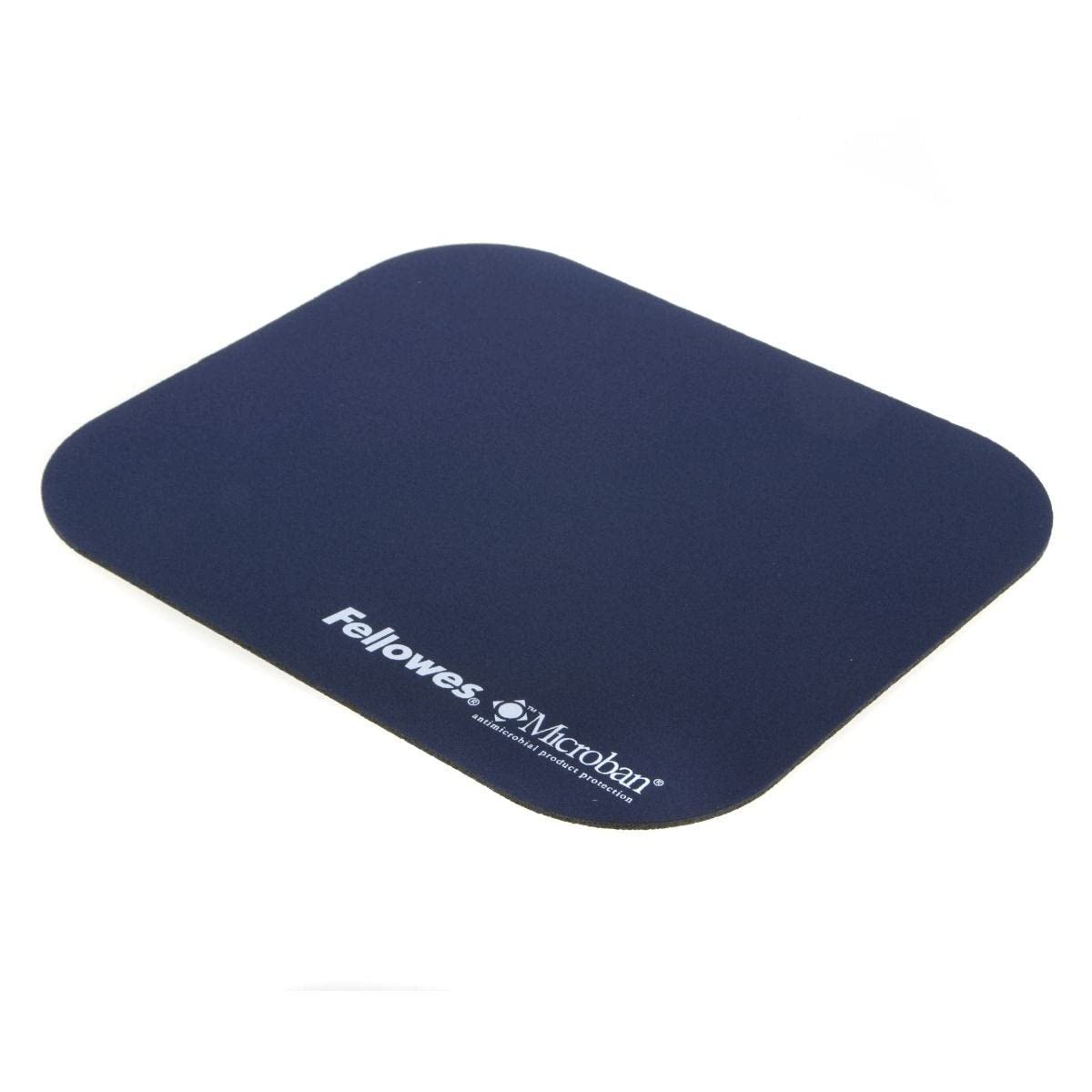 Fellowes Mouse Mat with Non-Slip Rubber Base - Mouse Pad with Antibacterial Protection - Suitable
