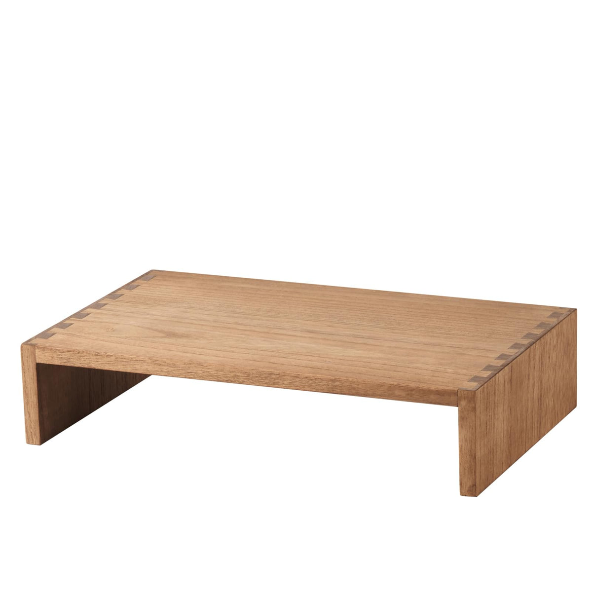 KIRIGEN Wood Monitor Stand Riser for Desk, 15.39 Inch, Brown 39-DBR