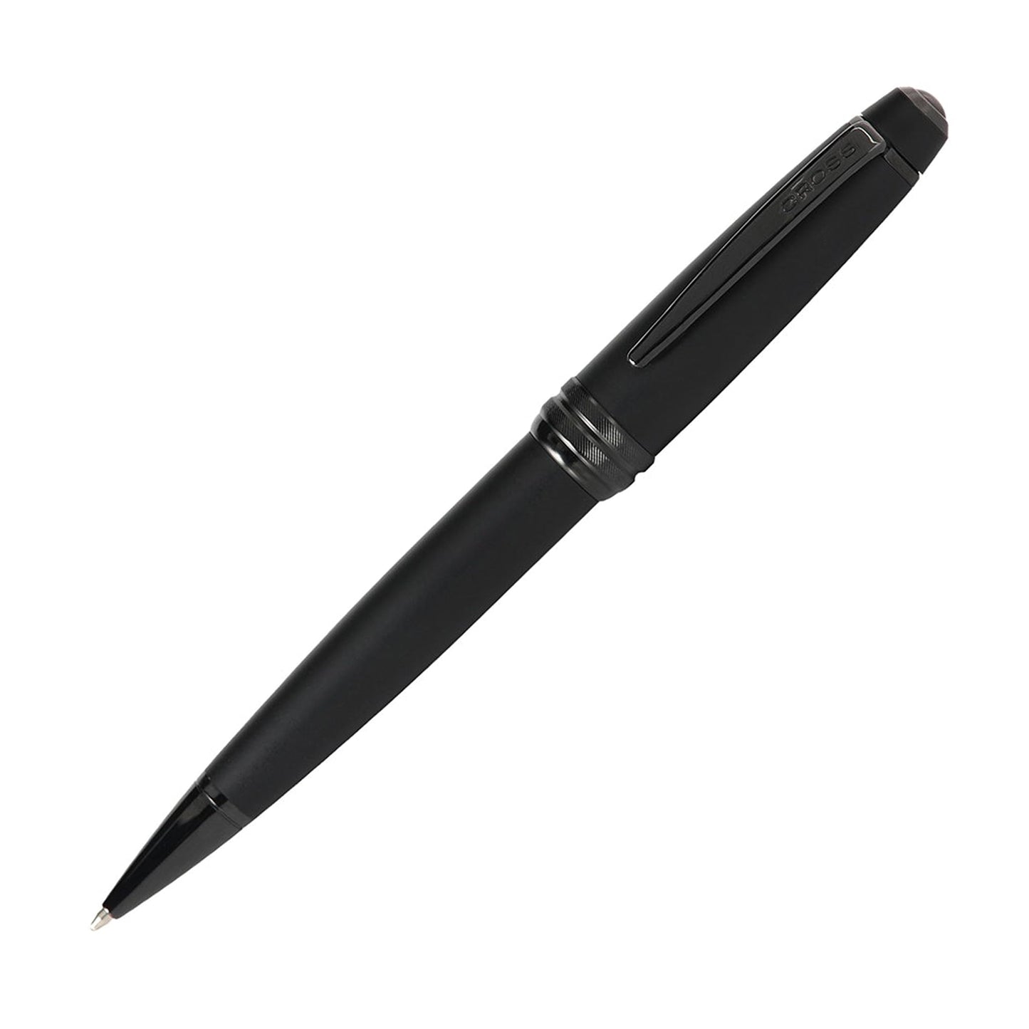 Cross Bailey Matte Black Lacquer Ballpoint Pen, Medium Point, Black Ink