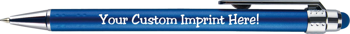 Personalized Pens with Stylus Tip -Bright Vibes- Click action - Custom - Black writing - Printed