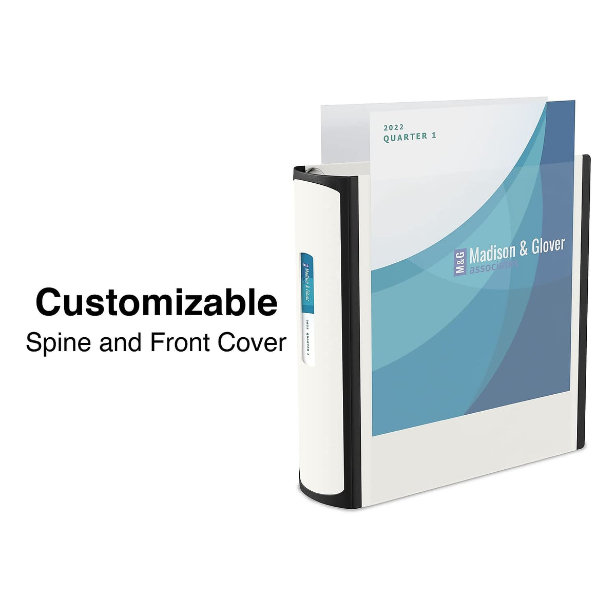 Staples Better 5-Inch D-Ring View Binder, Reinforced Spine
