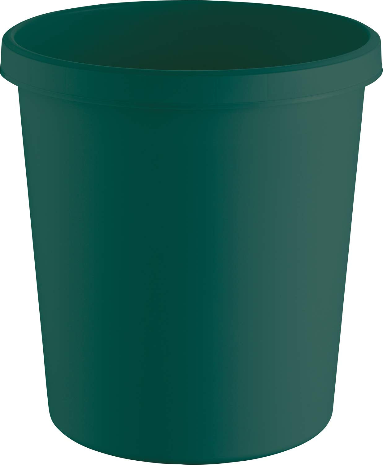 Helit H6405852 - Waste Paper Basket"The Green German", 18 litres, Made of Recycled Plastic, Blue