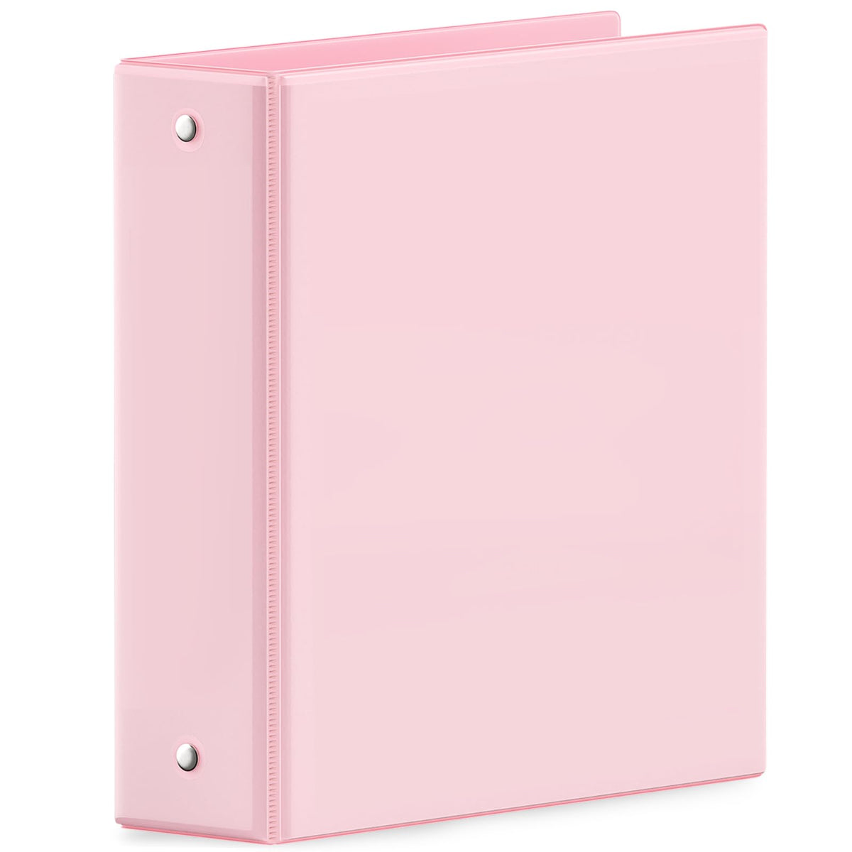 SUNEE 3 Ring Binder 2 Inch 1 Pack, Holds 450 Sheets of Letter Paper, PVC-Free, Clear View 2“ Three
