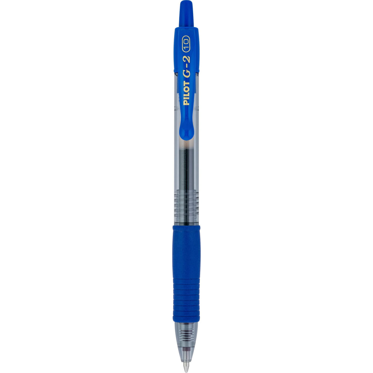 PILOT G2 Premium Gel Roller Pens, Blue Ink Pens Bold Point, Pack of 12