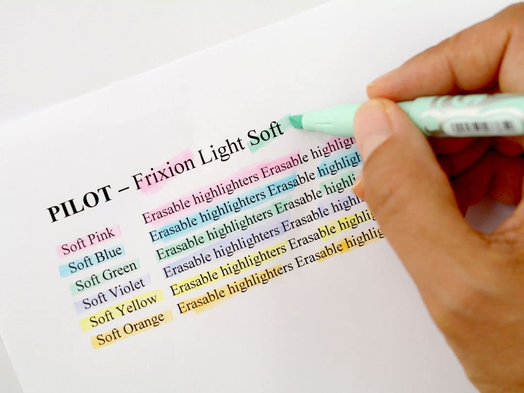 Pilot Frixion Light Soft Erasable Highlighter - Pastel Pink