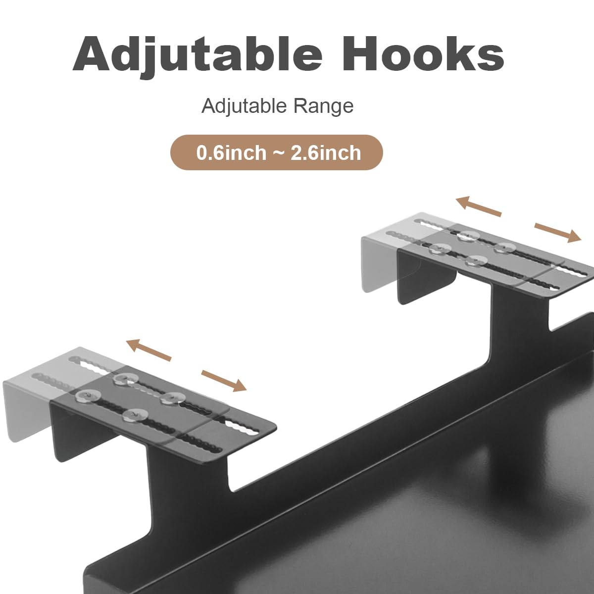 AKBFOX Office Cubicle Shelf - 8.3'' x 5.5'' x 1.7'' Storage Organizer Floating Corner Rack Hanging