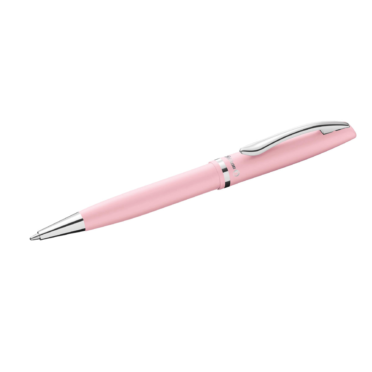 Pelikan Jazz Pastel Ballpoint Pen with Medium Point, Blue Ink Refill, Pink, Boxed, 1 Each (812658)