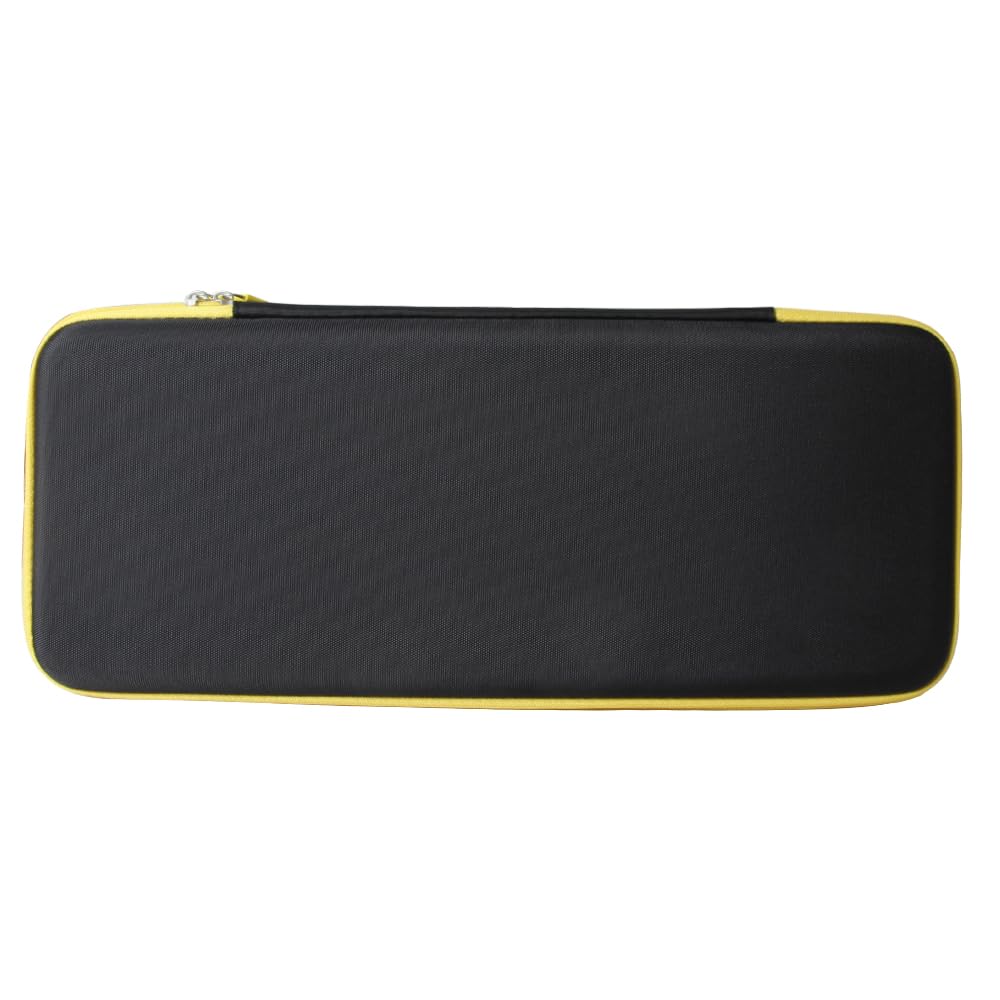 Hermitshell Hard Travel Nylon Case for Logitech K400 Plus Wireless Touch TV Keyboard (Black +