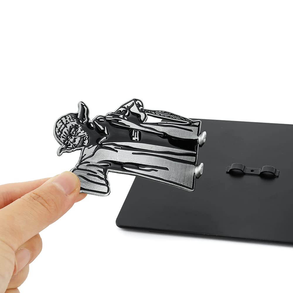 Premium Heavy-Duty Metal Bookend - Black L-Shaped Book End