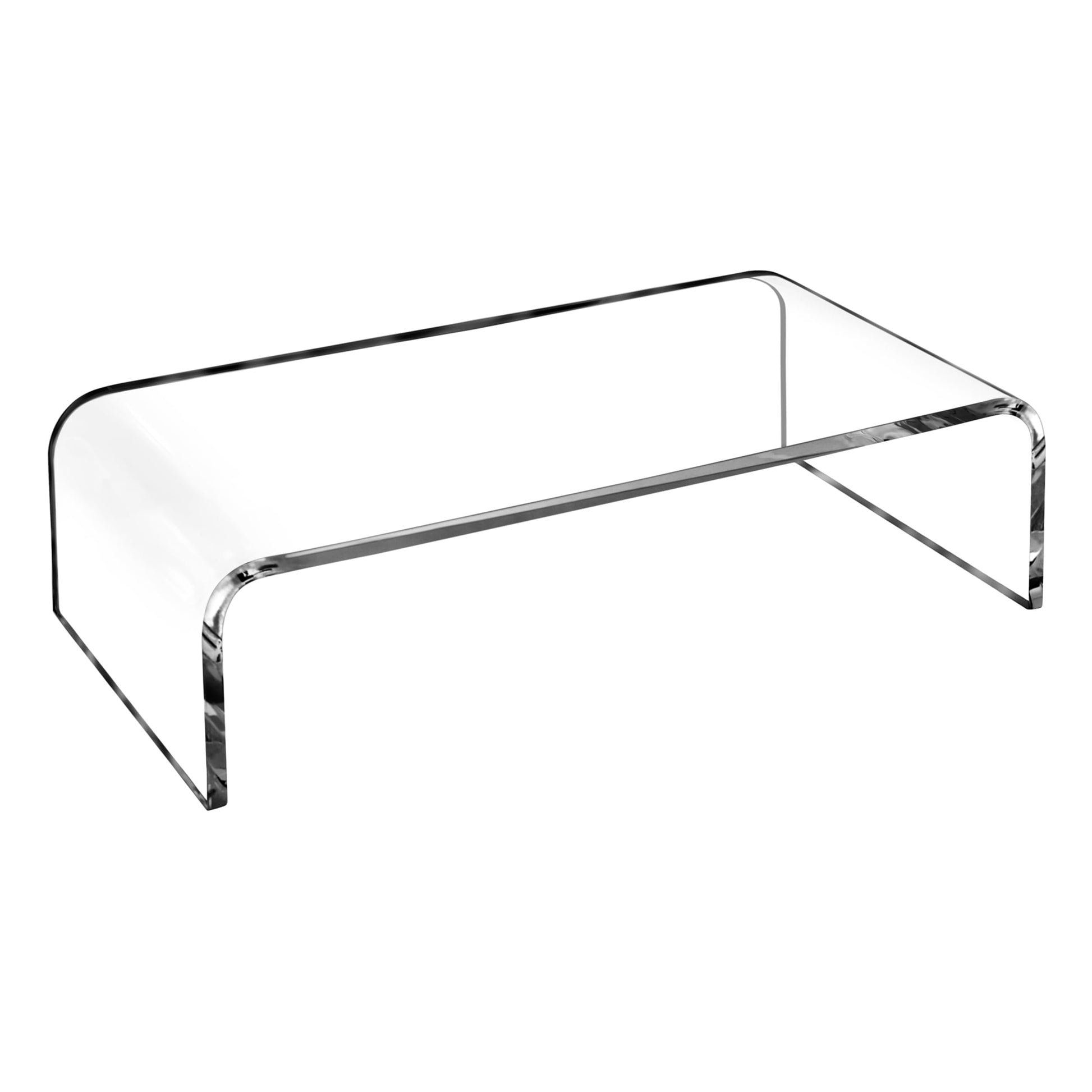 AMT 16 Inch Acrylic Laptop Monitor Stand, Computer Riser with Cat Keyboard Protector, Space-Saving
