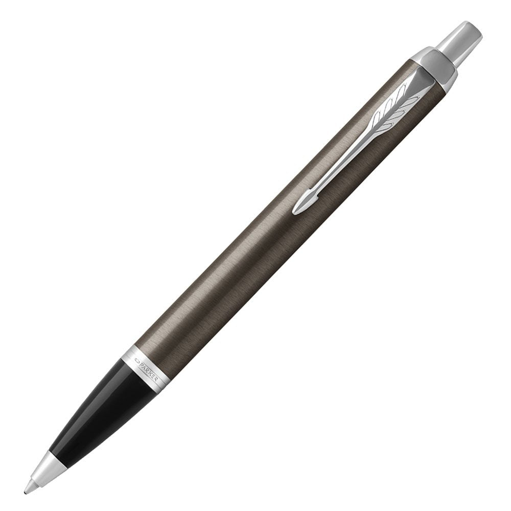 Parker IM Ballpoint Pen, Dark Espresso with Medium Point Black Ink Refill, Gift Box (1975560)
