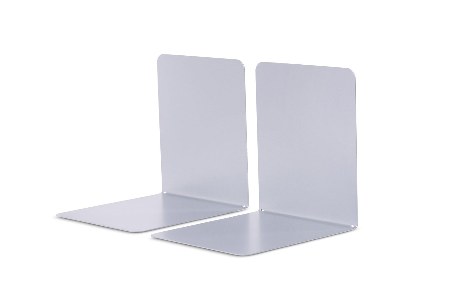 Maul Premium Metal Bookends, 120 x 140 x 140 mm, 1 Pair