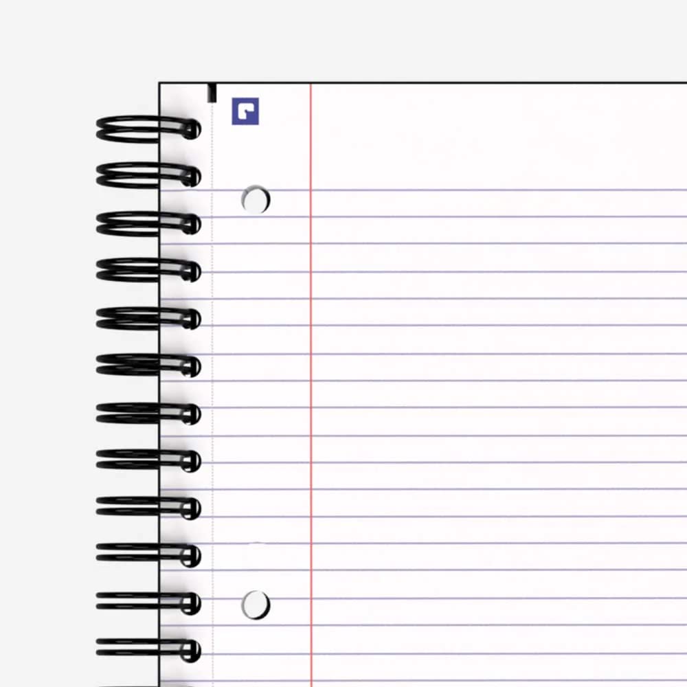 Hamelin, College Ruled Notebook/Journal, 8.5inx11in, Spiral bound, Hardcover, 1 Subject Notebook