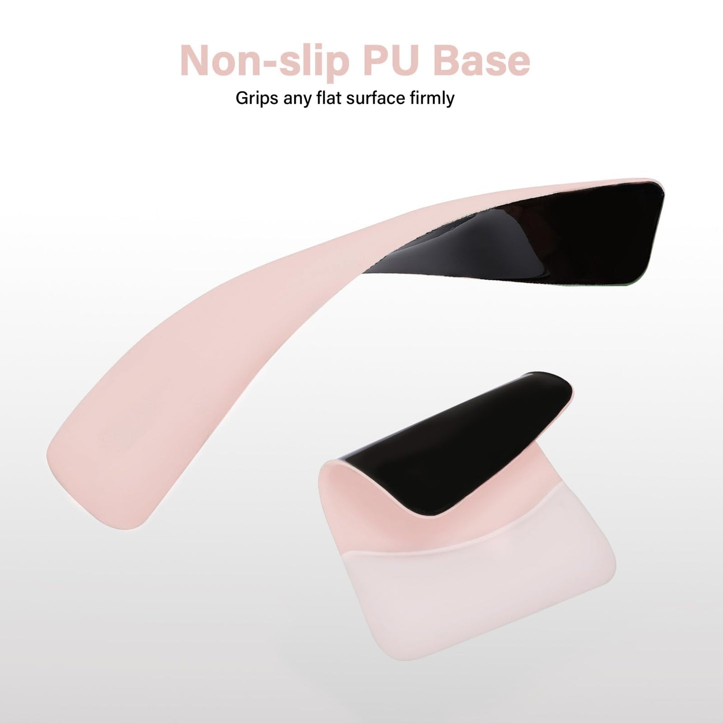MOSISO Wrist Rest Support Mouse Pad & Keyboard Set, Baby Pink