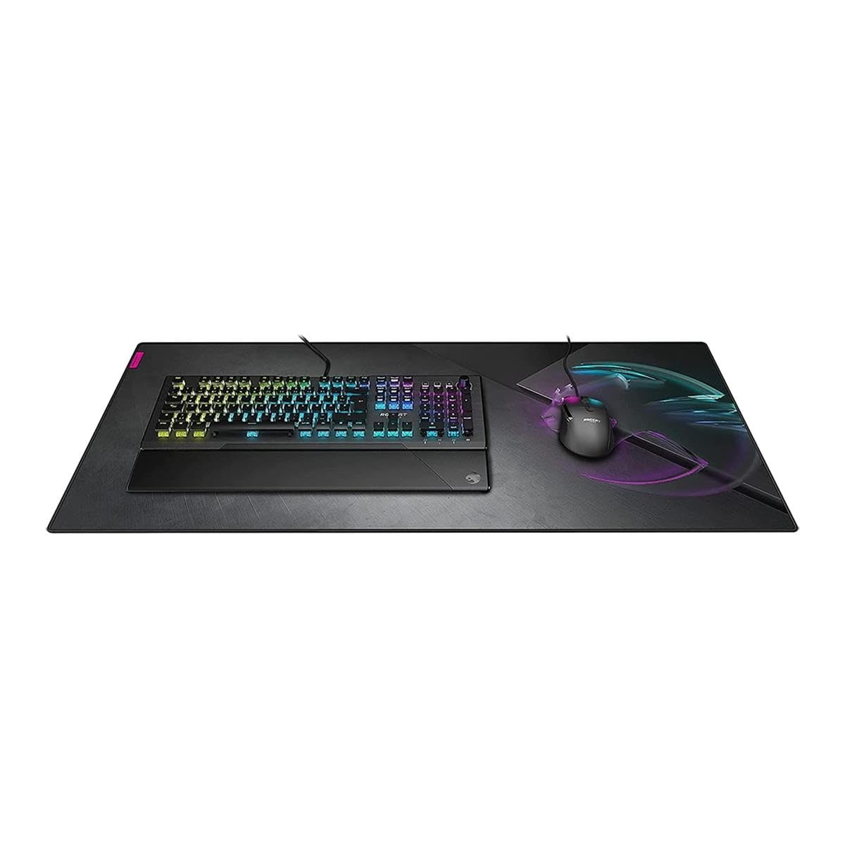 ROCCAT Sense Icon XXL PC Gaming Mousepad, Non-Slip Rubber Backed, Custom Art, Durable Resin-Treated