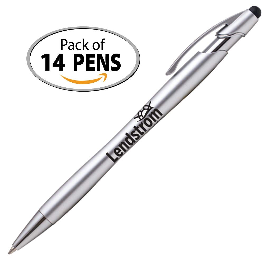 ExpressDesigns™ - The Beemer Ballpoint Pen w/Stylus Tip, Custom Personalized Black writing ink