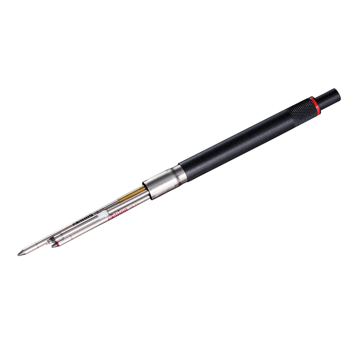 rOtring 600 3-in-1 Multicolor Pen and Mechanical Pencil, Switches Between 2 Ballpoint Pen Fine