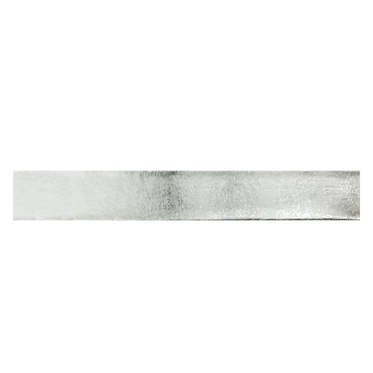 Wrapables Colorful Washi Masking Tape, Metallic Silver