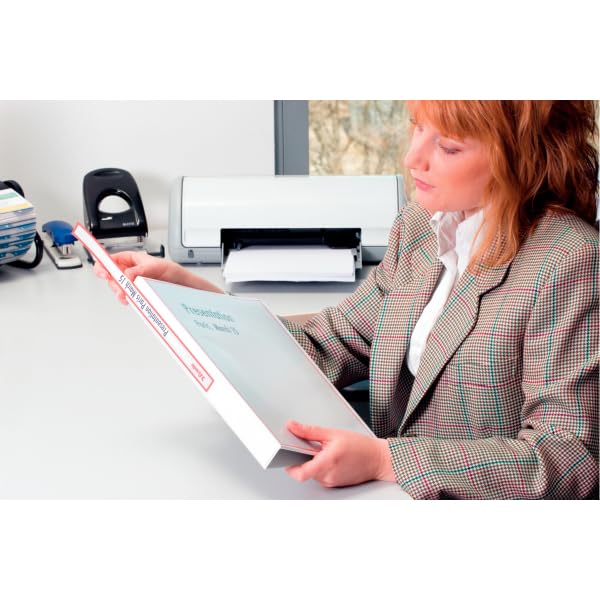 Esselte Essentials Presentation Binder, PP, 4 cm Ring Diameter, 49704 - A4, White