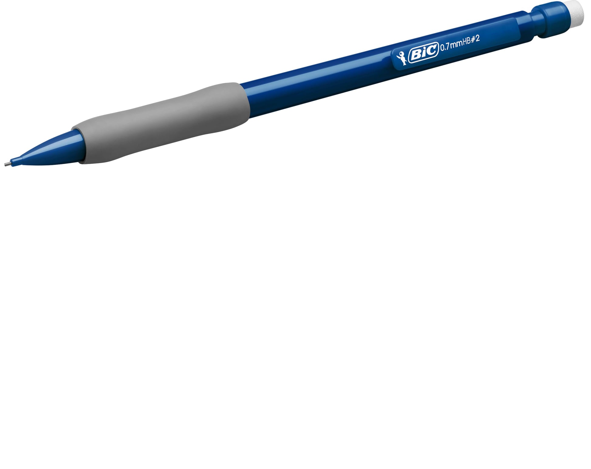 BIC Matic Original Comfort 0.7mm Mechanical Pencils, Box of 12, Black, Blue