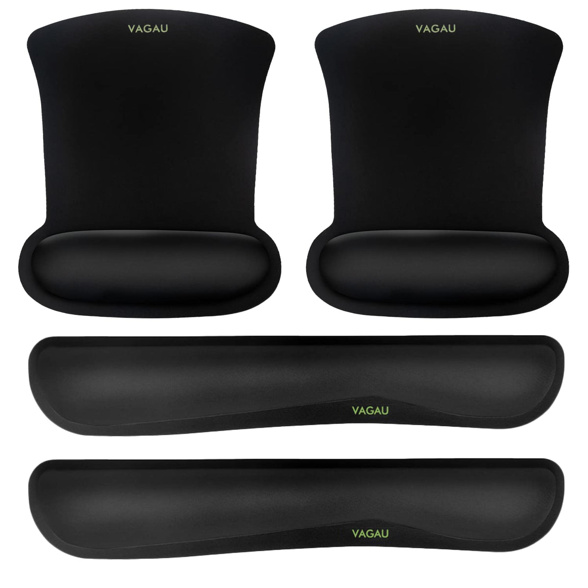 VAGAU Premium Keyboard Wrist Rest and Mouse Pad Wrist Support