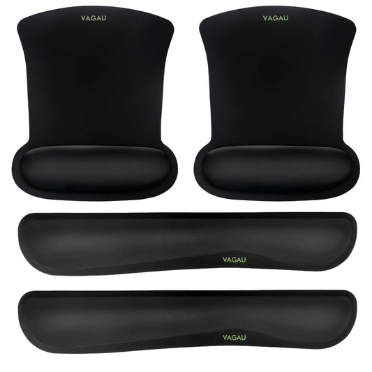 VAGAU Premium Keyboard Wrist Rest and Mouse Pad Wrist Support