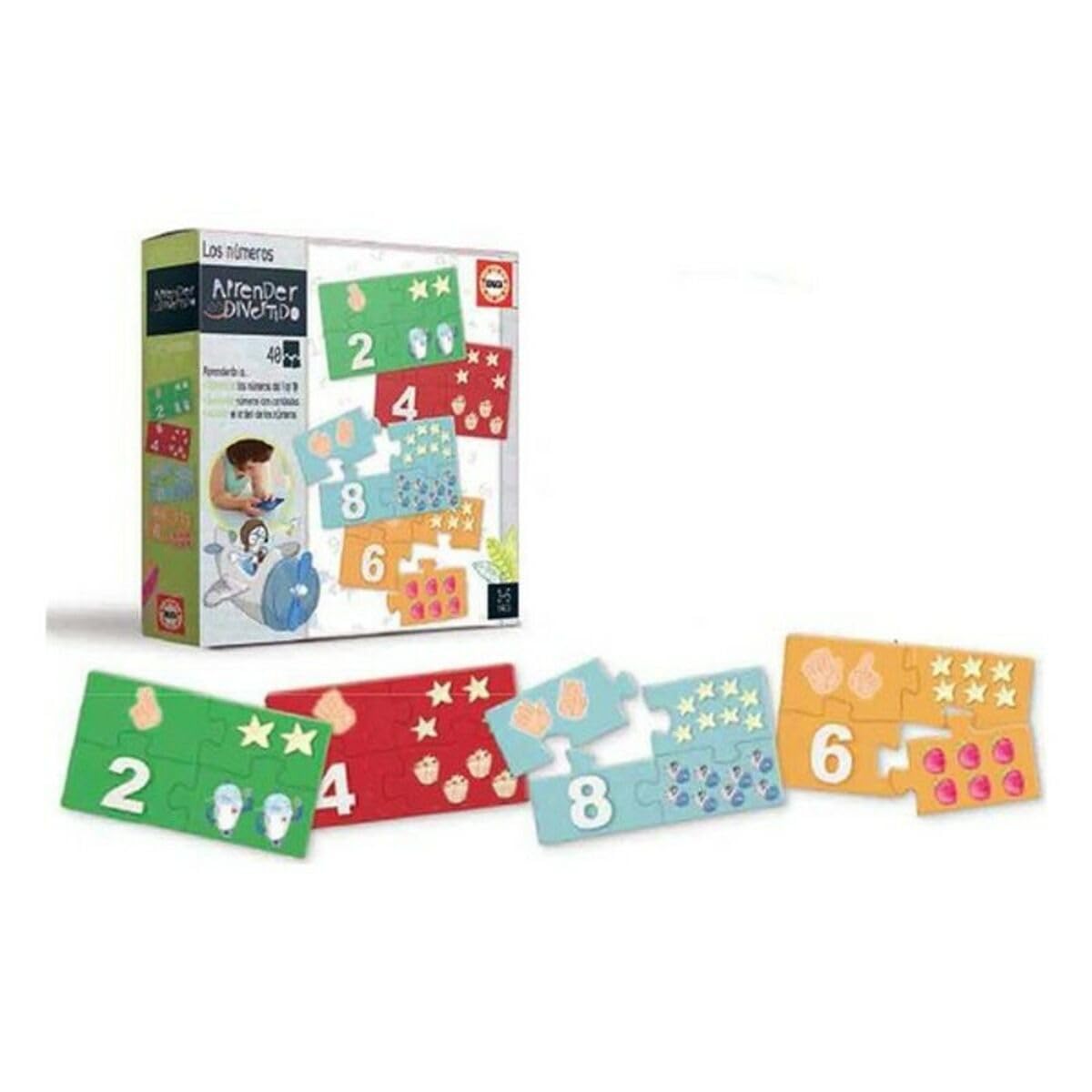 Educa 18695 Learning is Fun: Numbers Does not Apply Educational Game, Multicoloured, Talla única