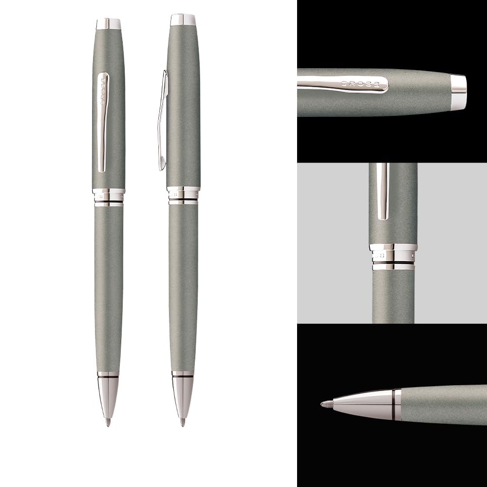 Cross Coventry Gunmetal Gray Ballpoint Pen, Medium Point, Black Ink