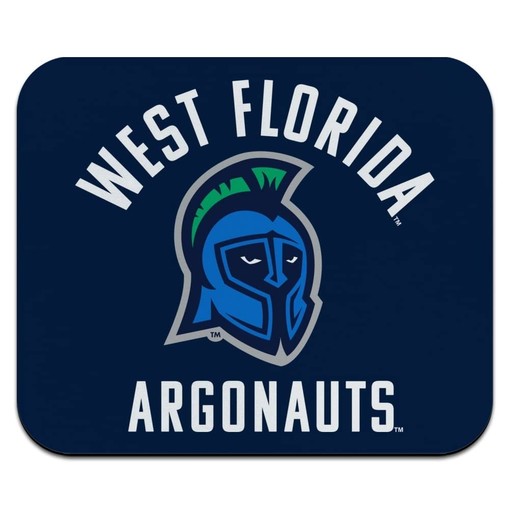 West Florida Argonauts Logo Low Profile Thin Mouse Pad Mousepad