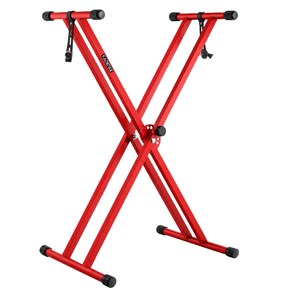 Kadence NK13RD Touring Series 3kg Double-X Keyboard Stand | Heavy-Duty Frame & Secure Locking