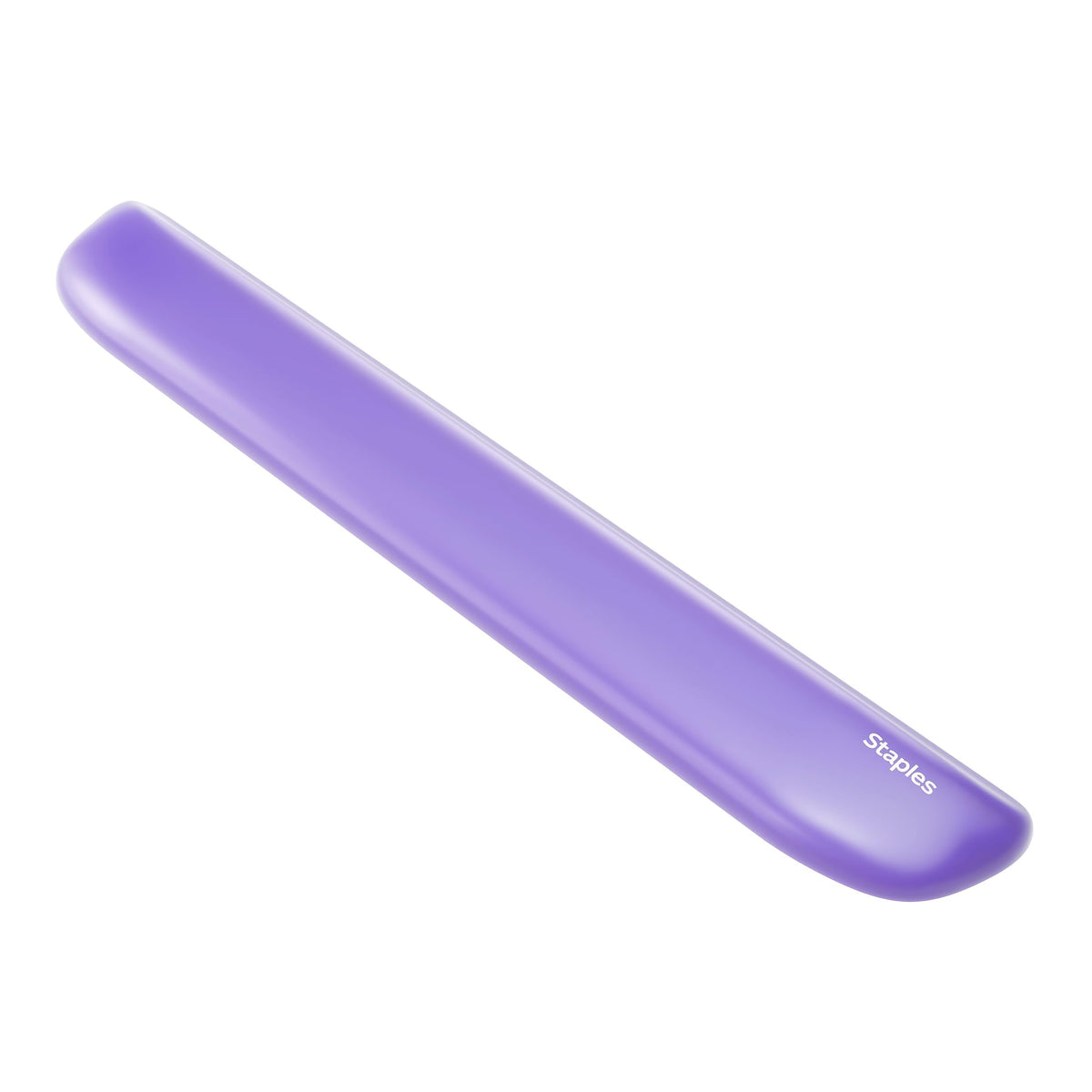 Staples TECH Gel Keyboard Wrist Rest, Non-Slip, Purple Crystal