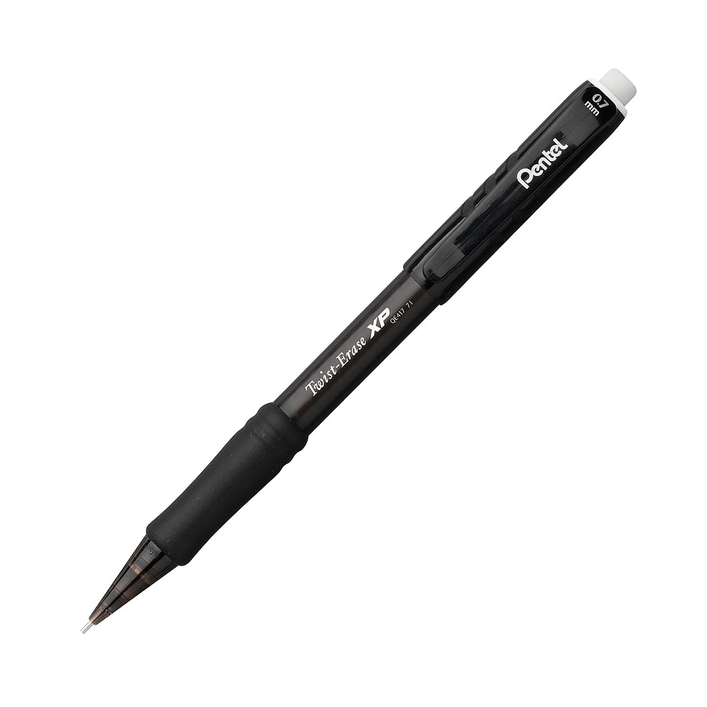 Pentel Twist Erase EXPRESS Automatic Pencil, 0.7mm Lead Size, Blue Barrel, Box of 12 (QE417C)