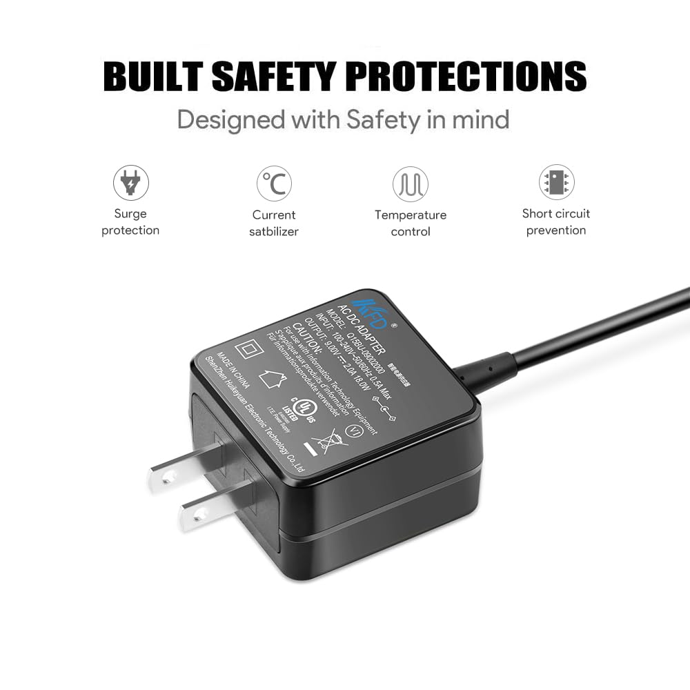 [UL LISTED]KFD 9V AC Adapter Power Charger For BOSS/ROLAND PSB-1U PSB1U; BOSS Roland GT-10 GT-10B