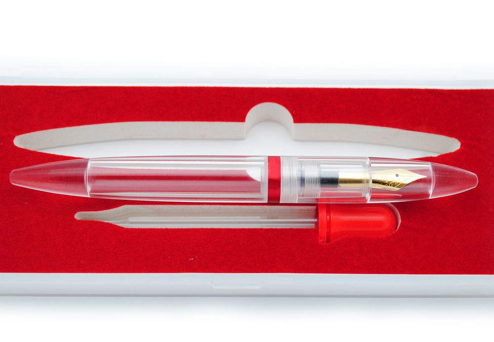 czxwyst M2 Large Ink Capacity Eyedropper Fountain Pen Eye Dropper Filling Pen Set for