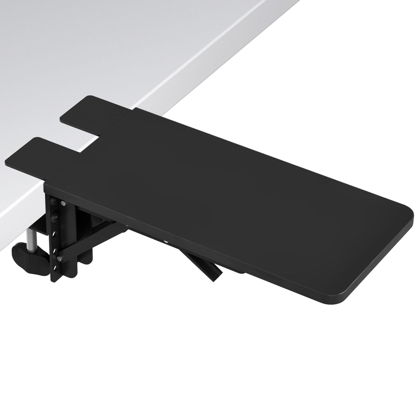 BONTEC Desk Extender Tray, 11.8 x 5.9 Inch, Black Pattern