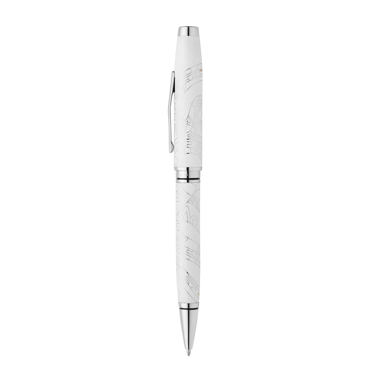 Cross Coventry Zodiac Snake Pearl White Ballpoint Pen, Black Ink