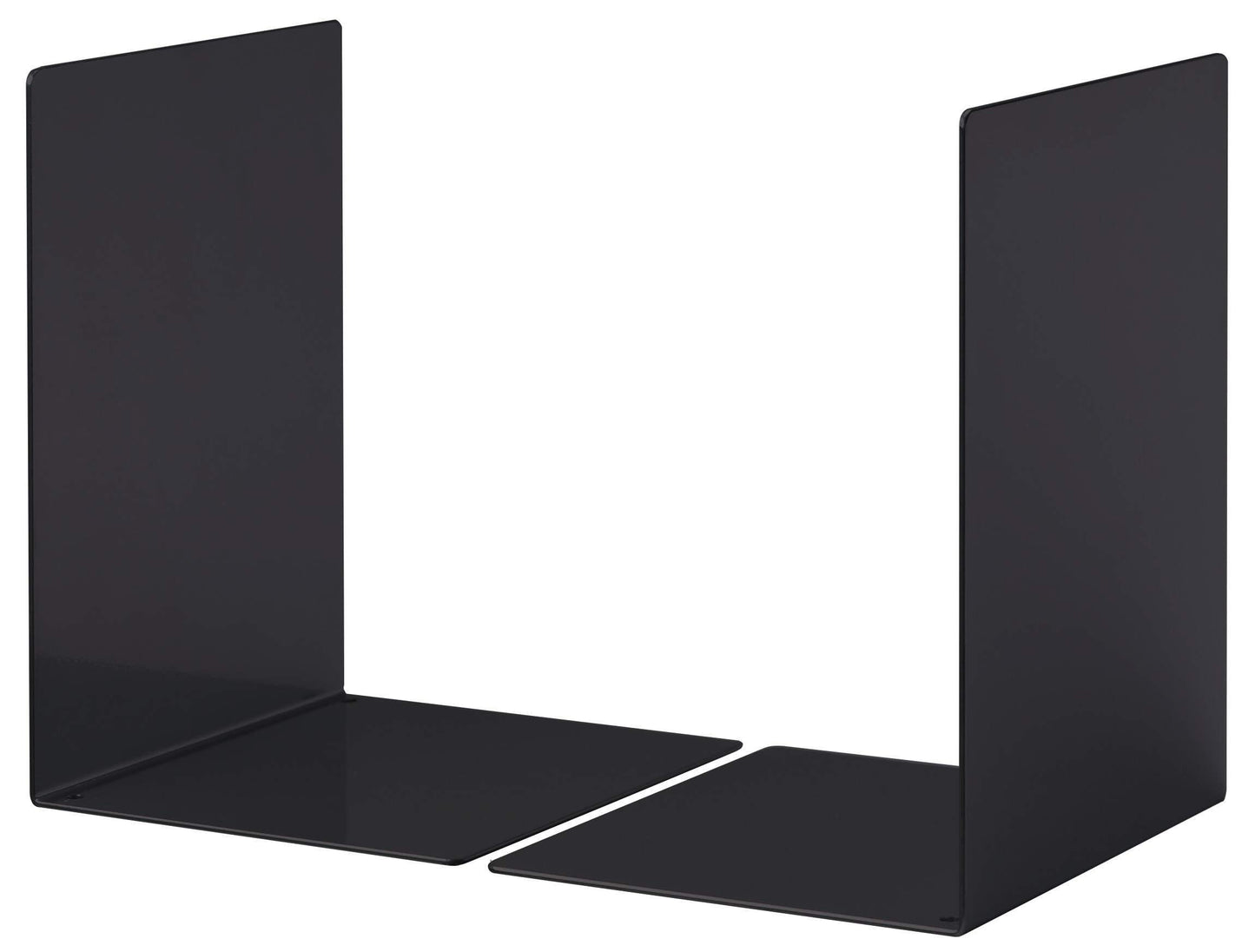 Durable 324401 Bookends Large Set of 2 Black