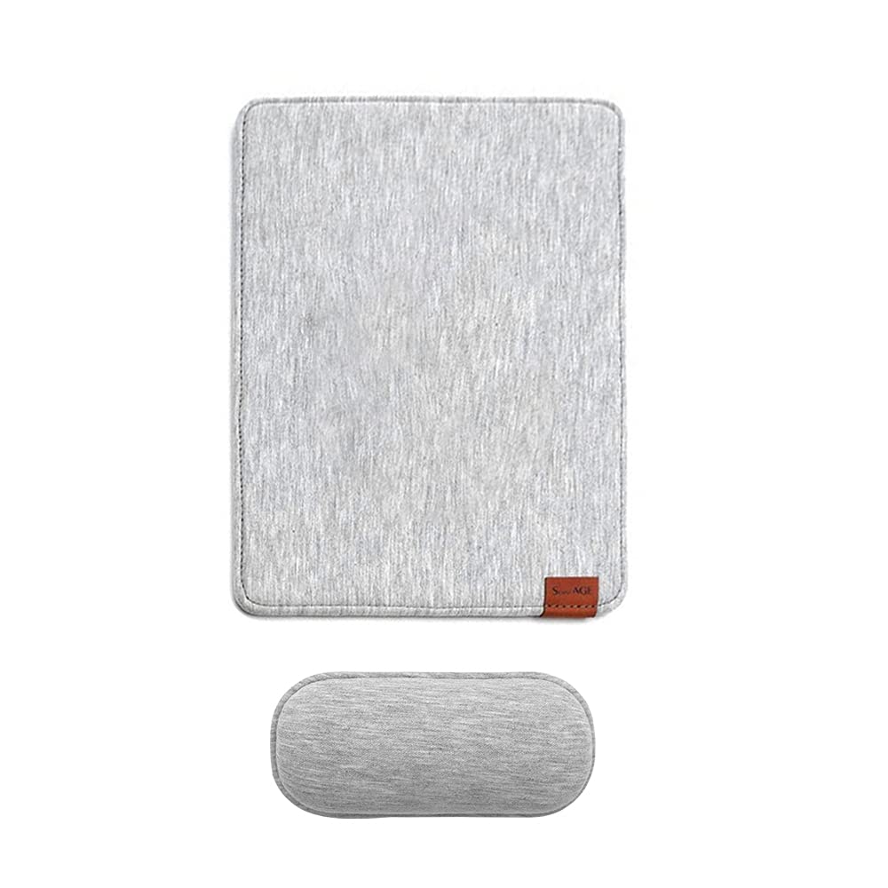 SenseAGE Detachable Ergonomic Mouse Pad with Wrist Rest Support, Adjustable Placement for Pain