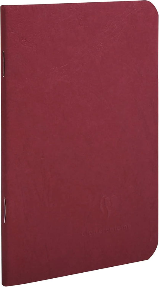 Clairefontaine - Ref 734162C - Age Bag Staplebound Notebook (96 Pages) - 9 x 14cm, Lined Rulings