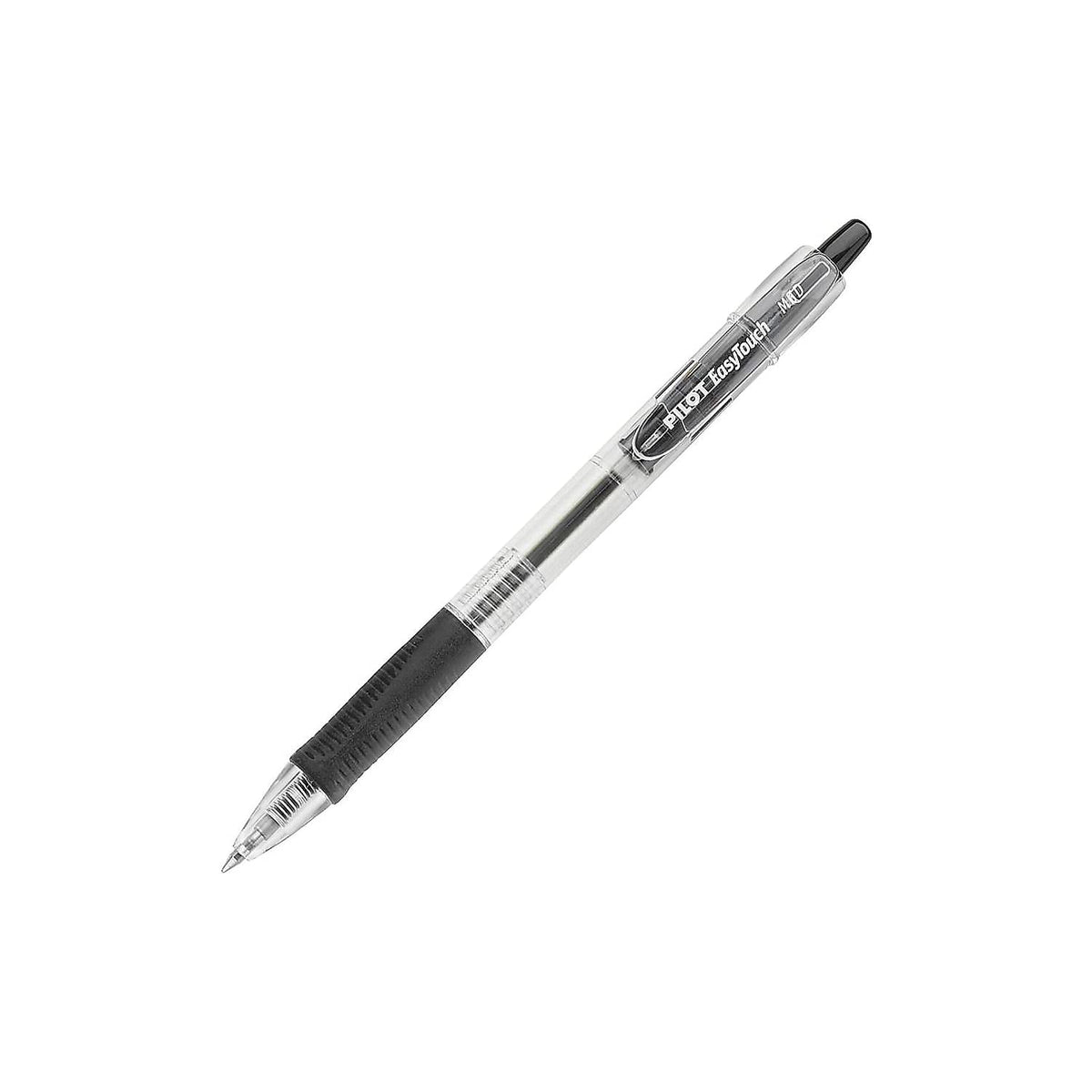 Pilot EasyTouch Retractable Ball Point Pen, Medium Point, Black (Pack of 12 Pens)