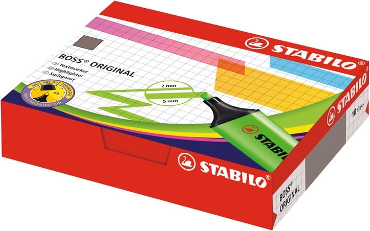 STABILO Highlighter BOSS ORIGINAL Lilac Box of 10
