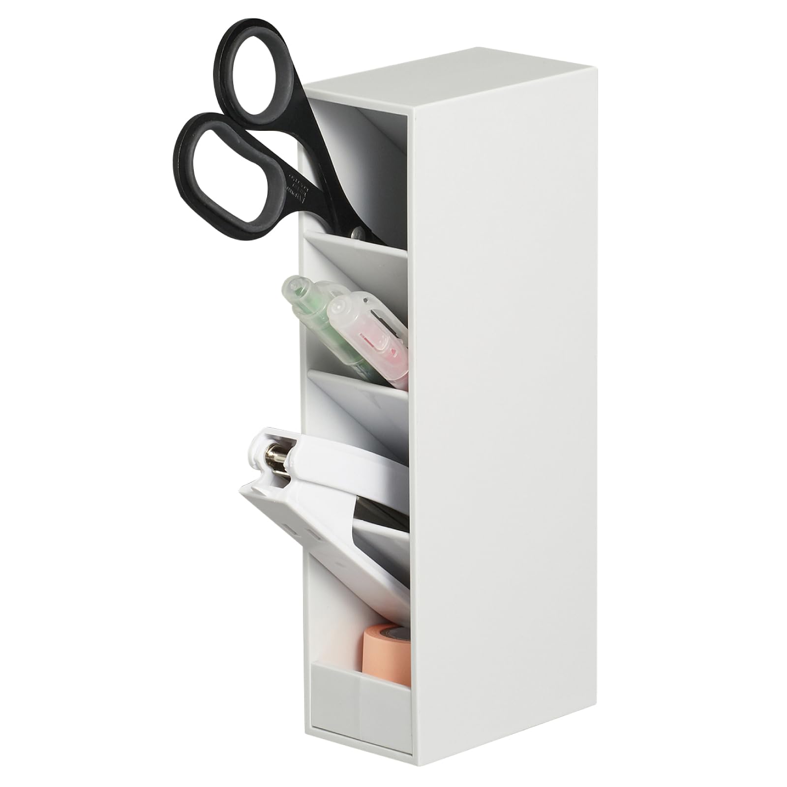 Carl Office TS-001-W Pen Holder, Tool Stand, White