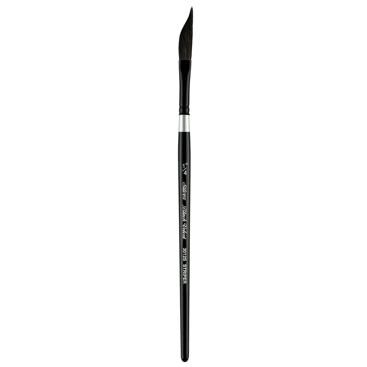 Silver Brush Limited Black Velvet Dagger Striper Brush, Size 1/4 in